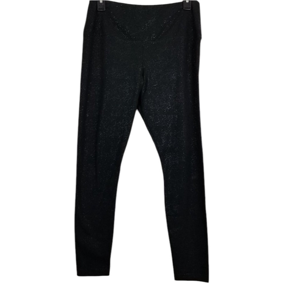Lysse size large black leggings control top very slimming